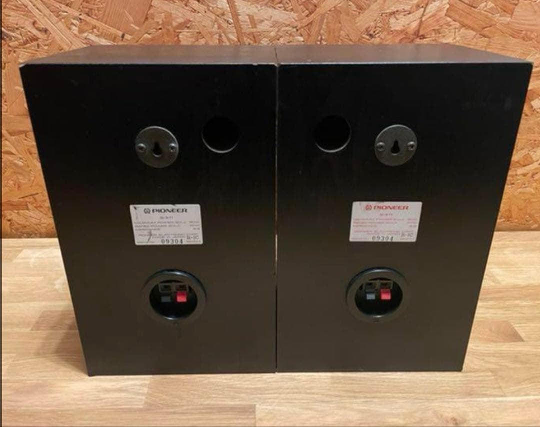 Pioneer S-41 スピーカー 2ウェイ ブラック