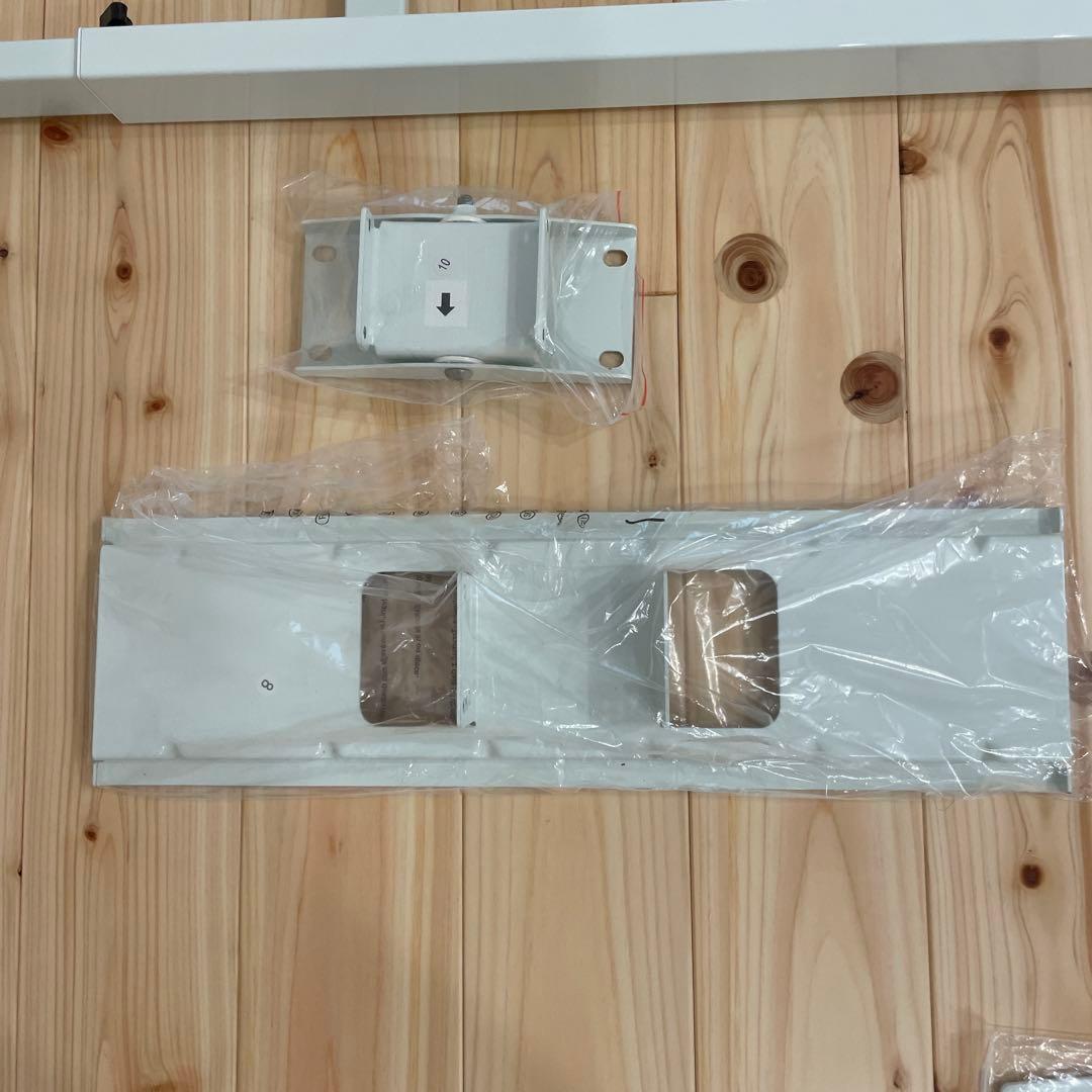 ホワイト テレビスタンド 最大65V対応