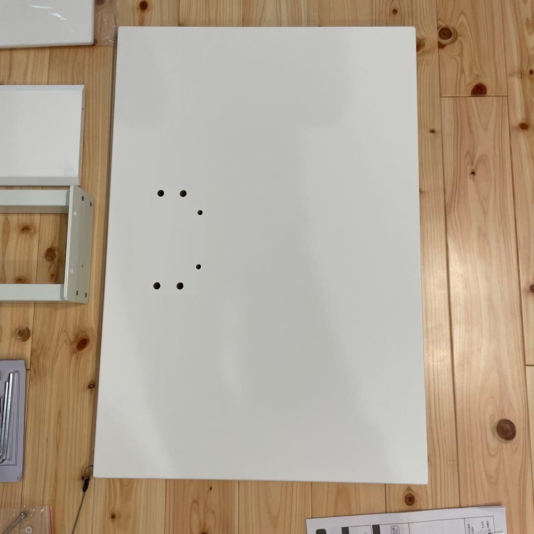 ホワイト テレビスタンド 最大65V対応