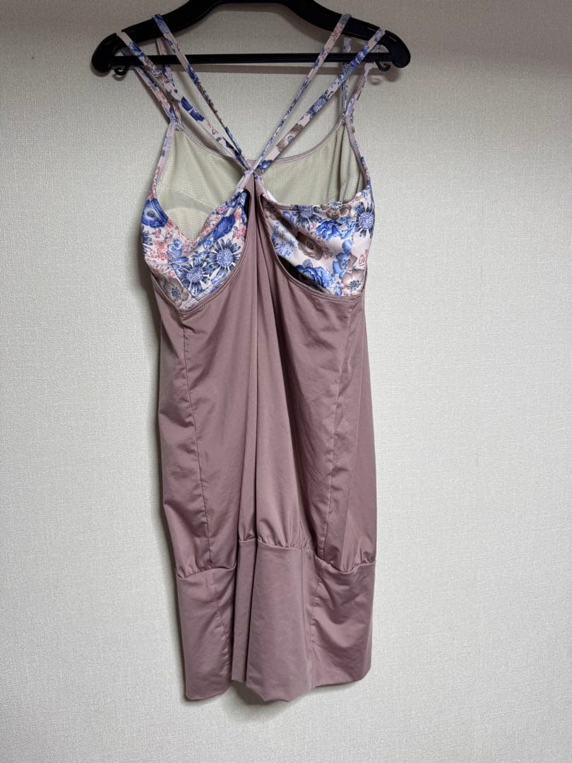 【SUKALA】エンブロイダリープリントカバーキャミソール　レギンスセット　L