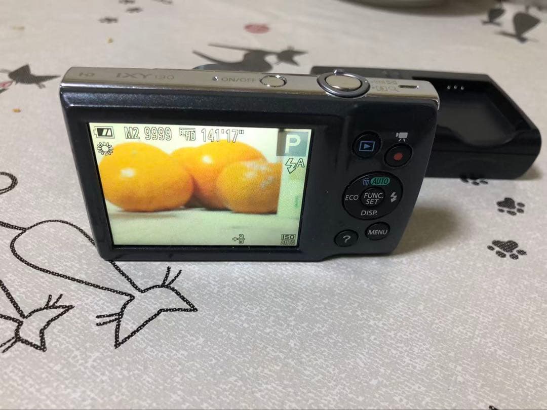 Canon IXY 130 シルバー コンパクトデジタルカメラ