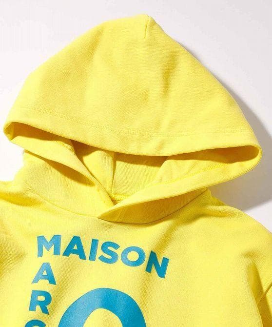メゾンマルジェラMM6 Maison Margiela ブランドロゴフーディー
