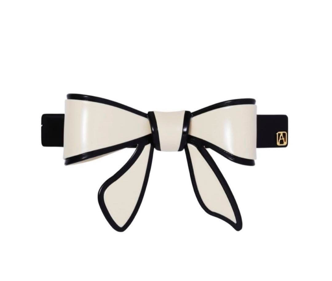 ALEXANDRE DE PARIS LISERAI リボン バレッタ