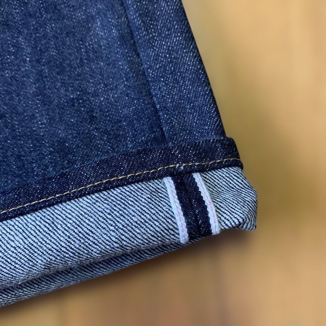 児島ジーンズ 濃紺デニム36インチ赤耳