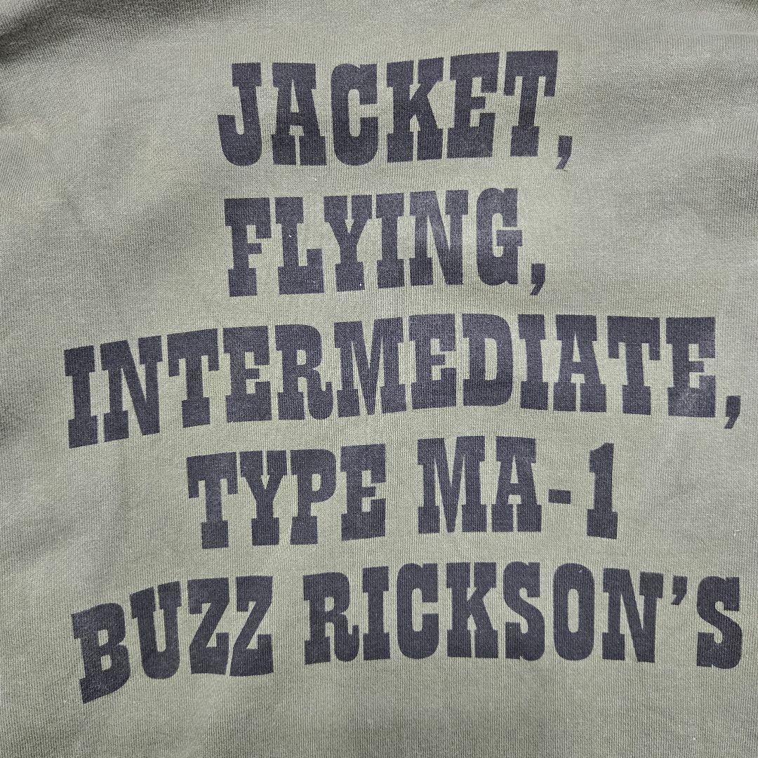 バズリクソンズ × ピーナッツ BR67135 (OLIVE) size L