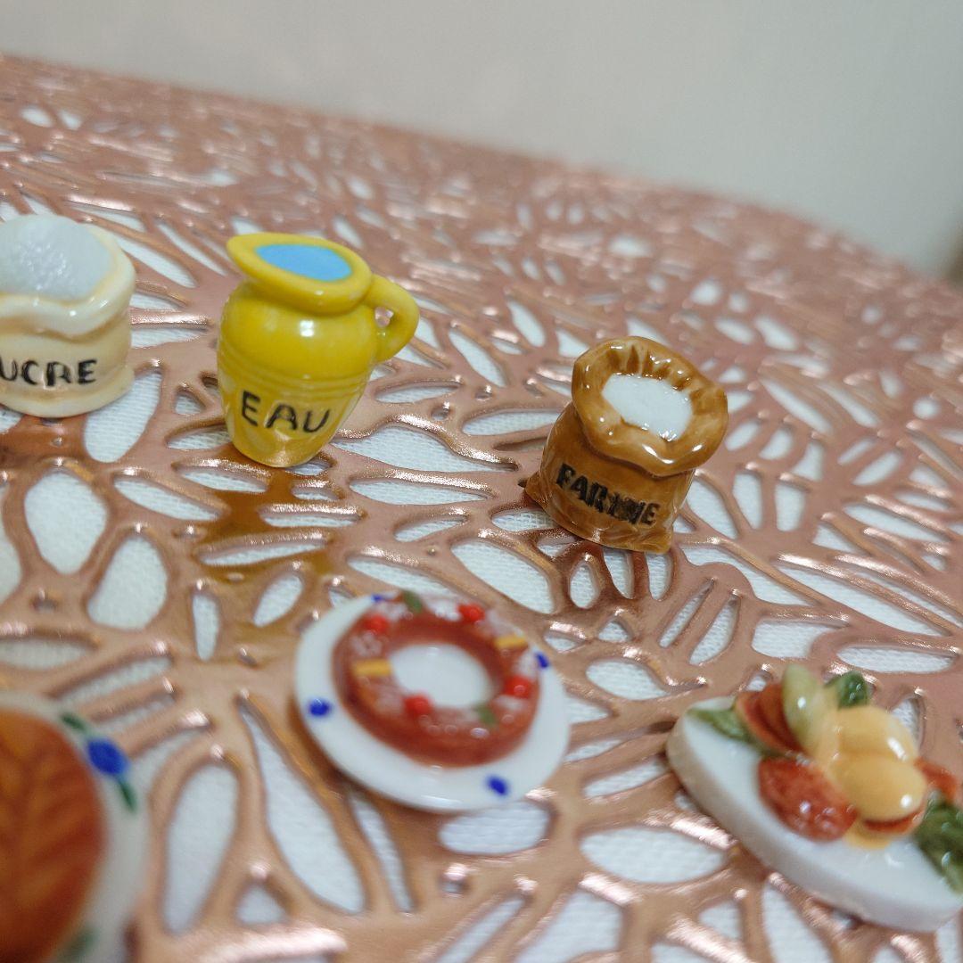 フェーヴ☆ガレット作り☆ガレット・デ・ロワ材料☆ミニチュア陶器　フランス雑貨