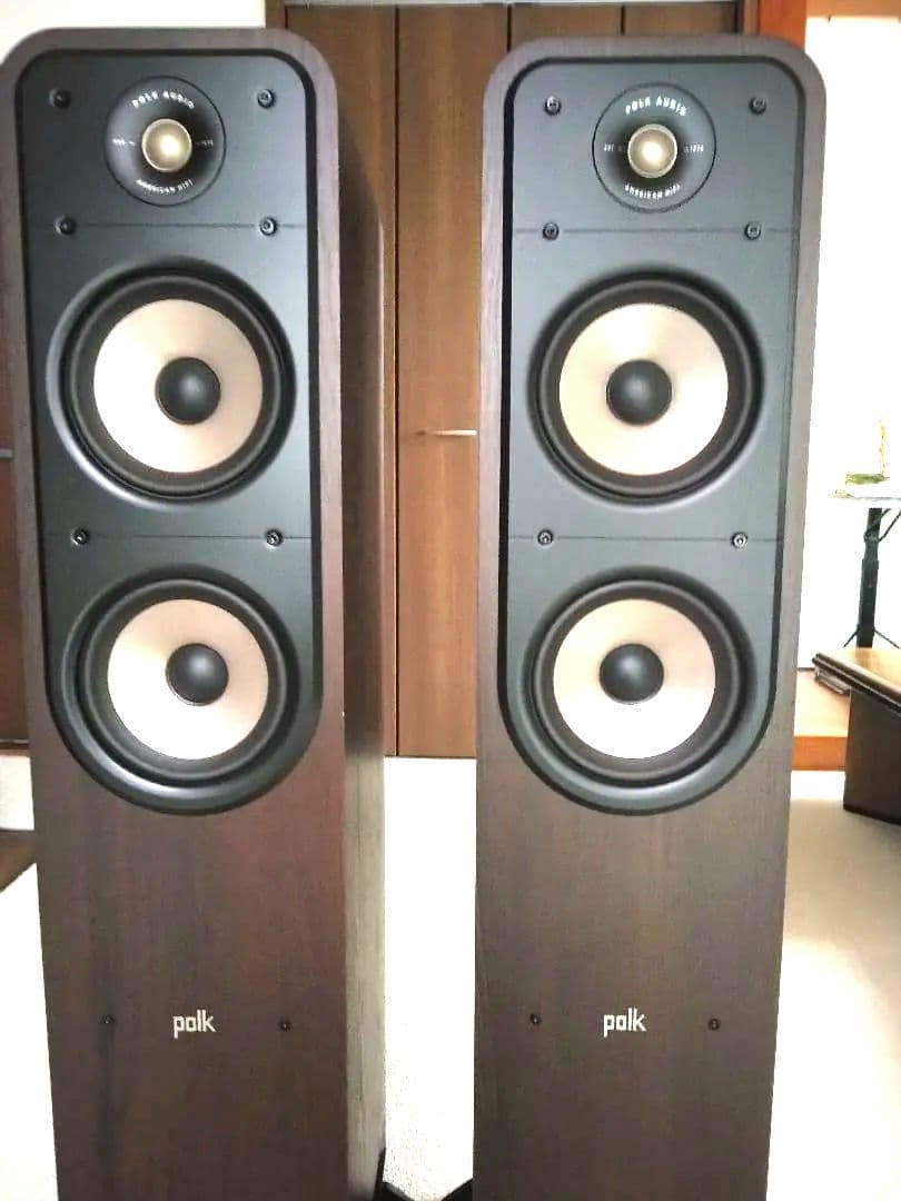 ❇美品❇ Polk ES55 ブラウン ペア ❇メーカー保証期間内の商品