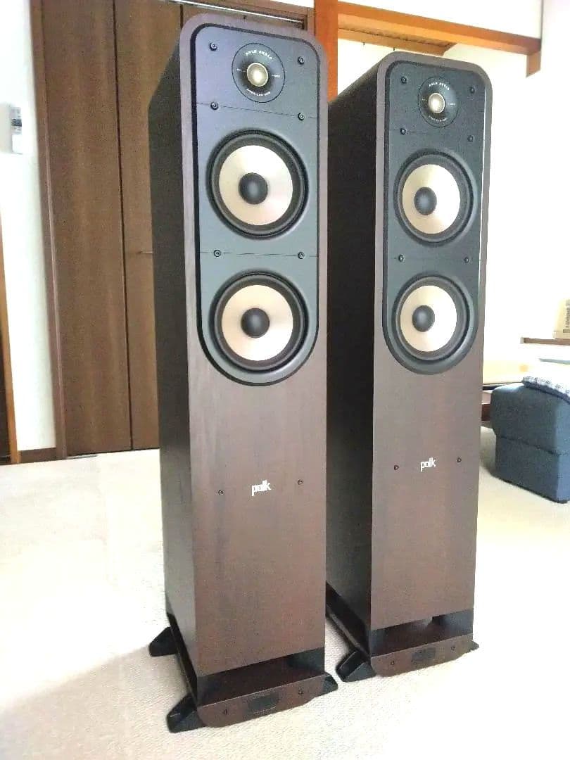❇美品❇ Polk ES55 ブラウン ペア ❇メーカー保証期間内の商品