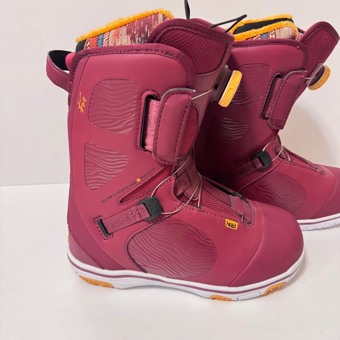 HEAD スノーボード ブーツ ボア ファイブ ヘッド 25.0cm レディース