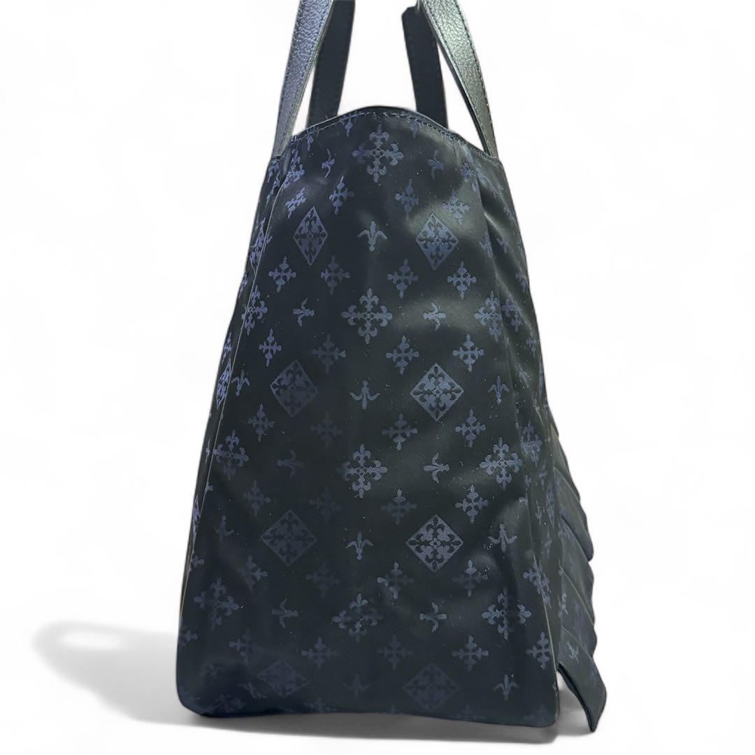 レア✨ russet ラシット OMEKASHI 大容量 トートバッグ ネイビー