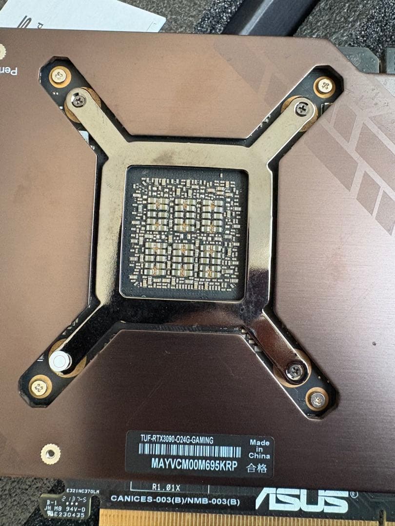 ASUS グラフィックボード TUF-RTX3090-O24G-GAMING