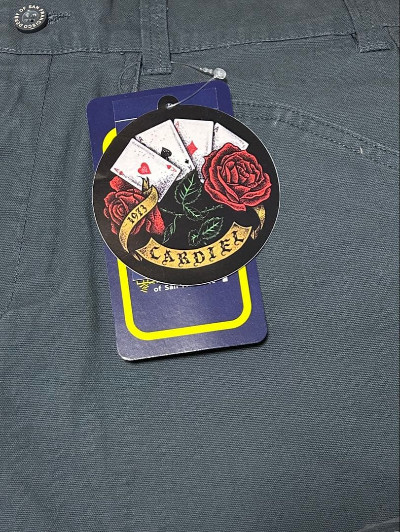 新品未使用 ダービーオブサンフランシスコ フリスコパンツ w34 チャコール