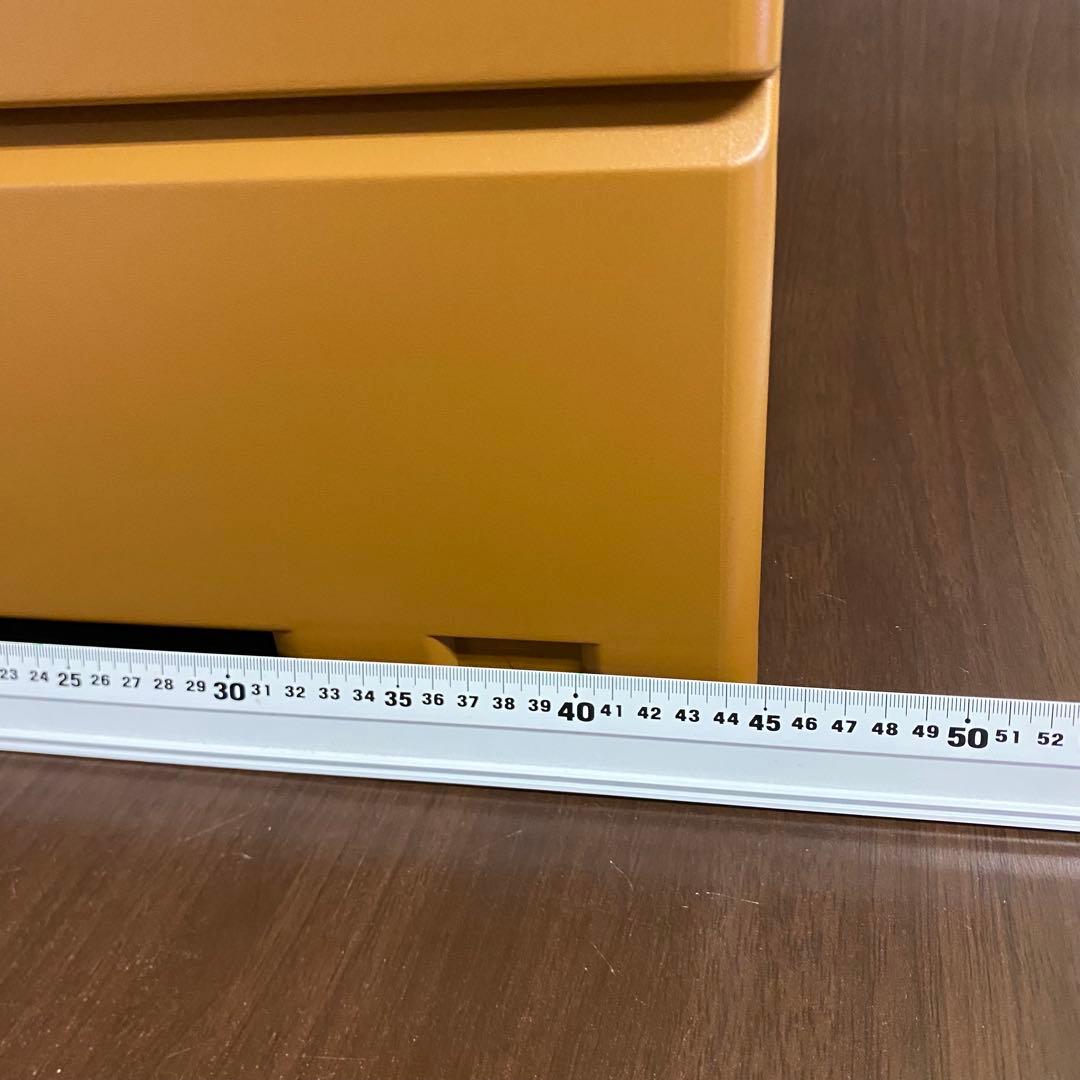 新品　タッパーウェア　スーパーチェストミニディープ　セピア