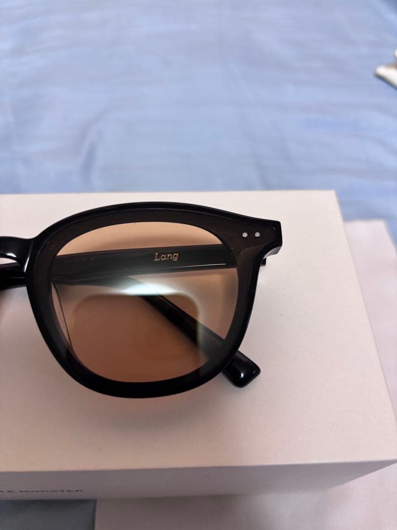 GENTLE MONSTER LANG Lang オレンジ　サングラス