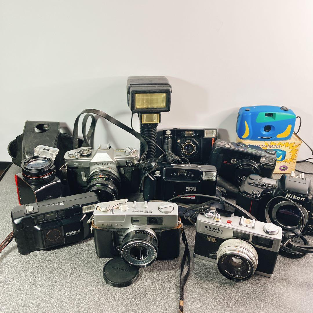 ジャンク フィルムカメラ まとめ売り Nikon Canon 他