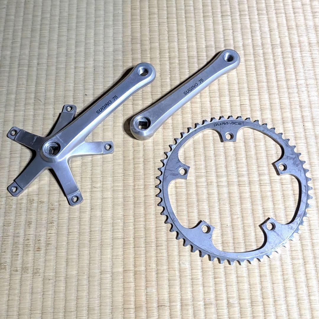 SUGINO 75/クランク│SHIMANO/DURA-ACE チェーンホイール