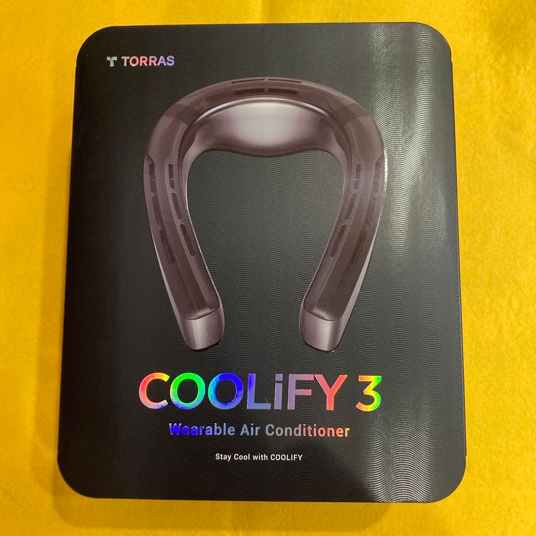 TORRAS COOLIFY 3 ウェアラブルエアコン　冷却&温風
