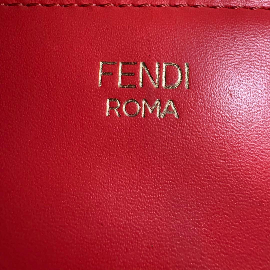 美品 FENDI FF ダイヤモンド フラグメントケース カード ホルダー