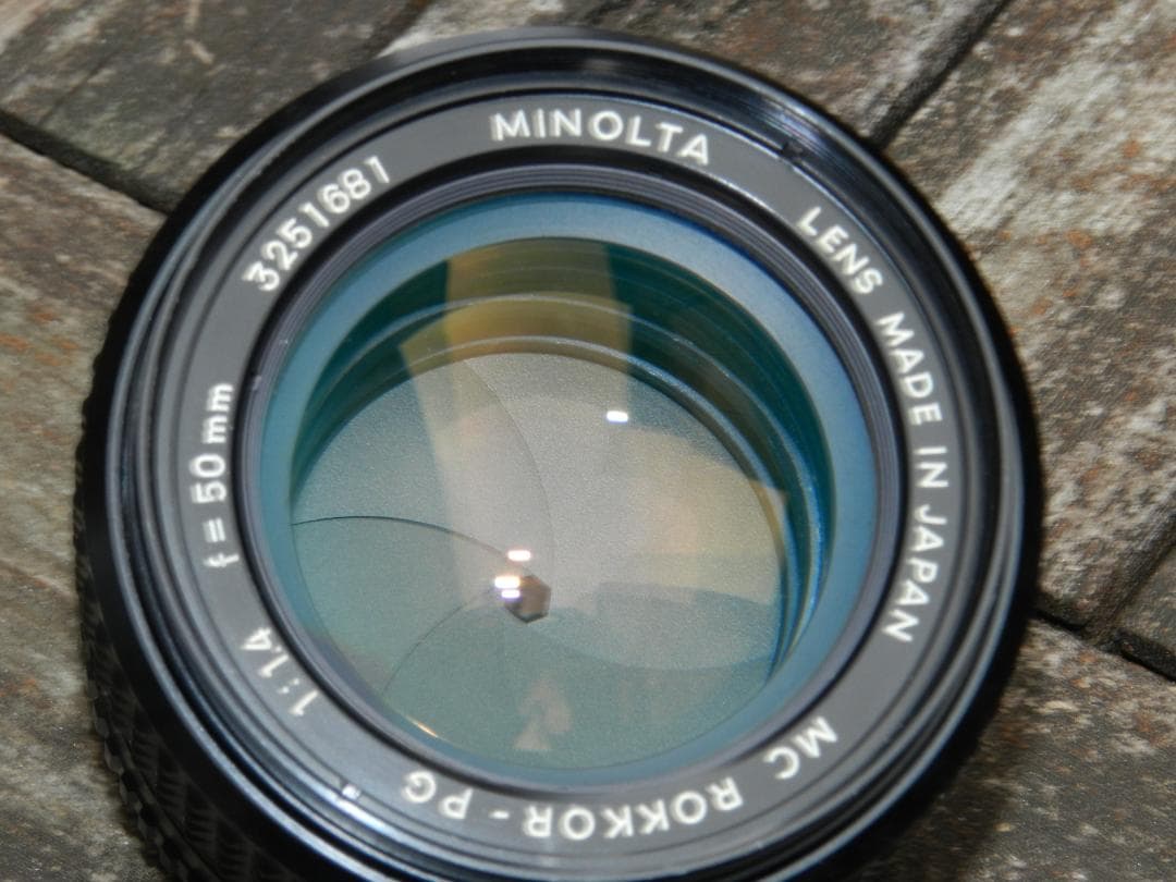 美品　MINOLTA SRT101 MC ROKKOR-PG 50 1.4