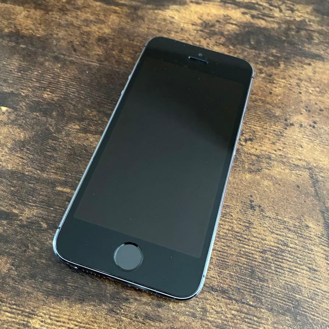Apple iPhone 5s 16GB スペースグレイ①