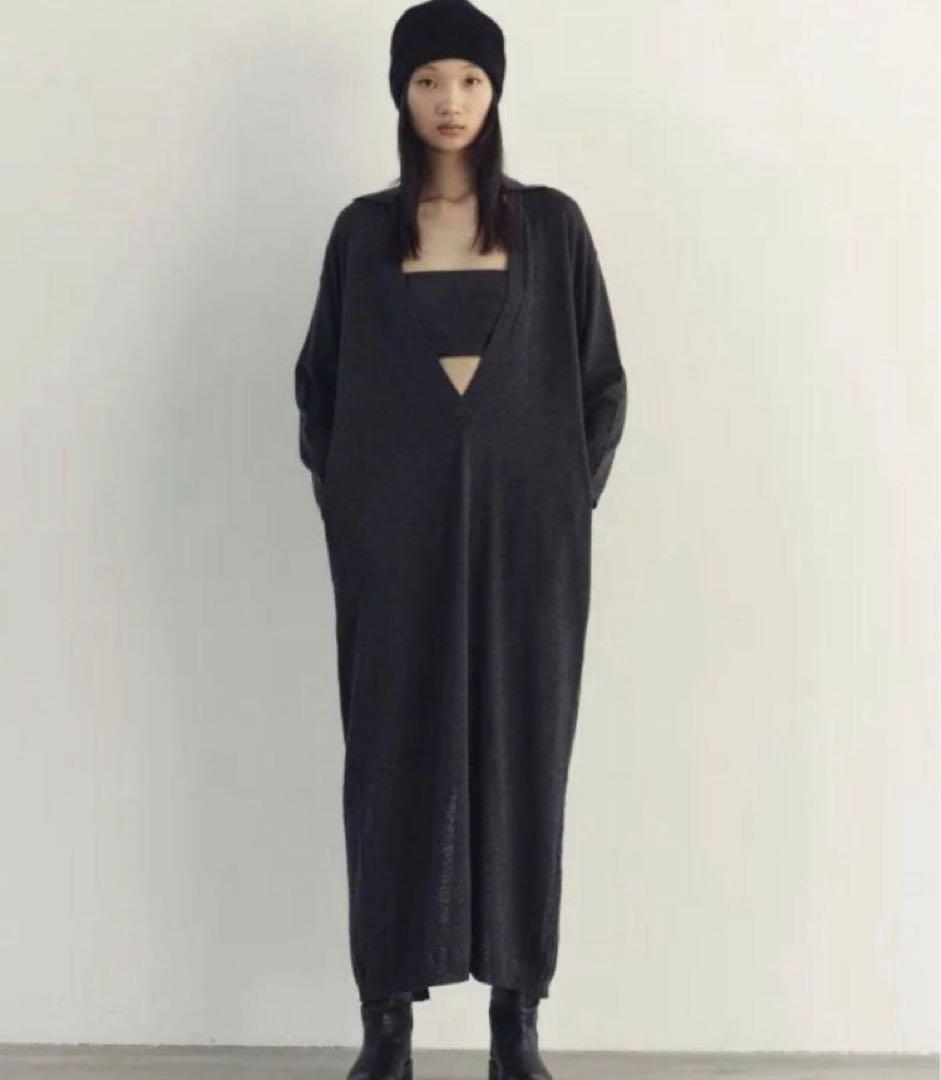 ワンピース Rosary moon Layered V-neck Dress