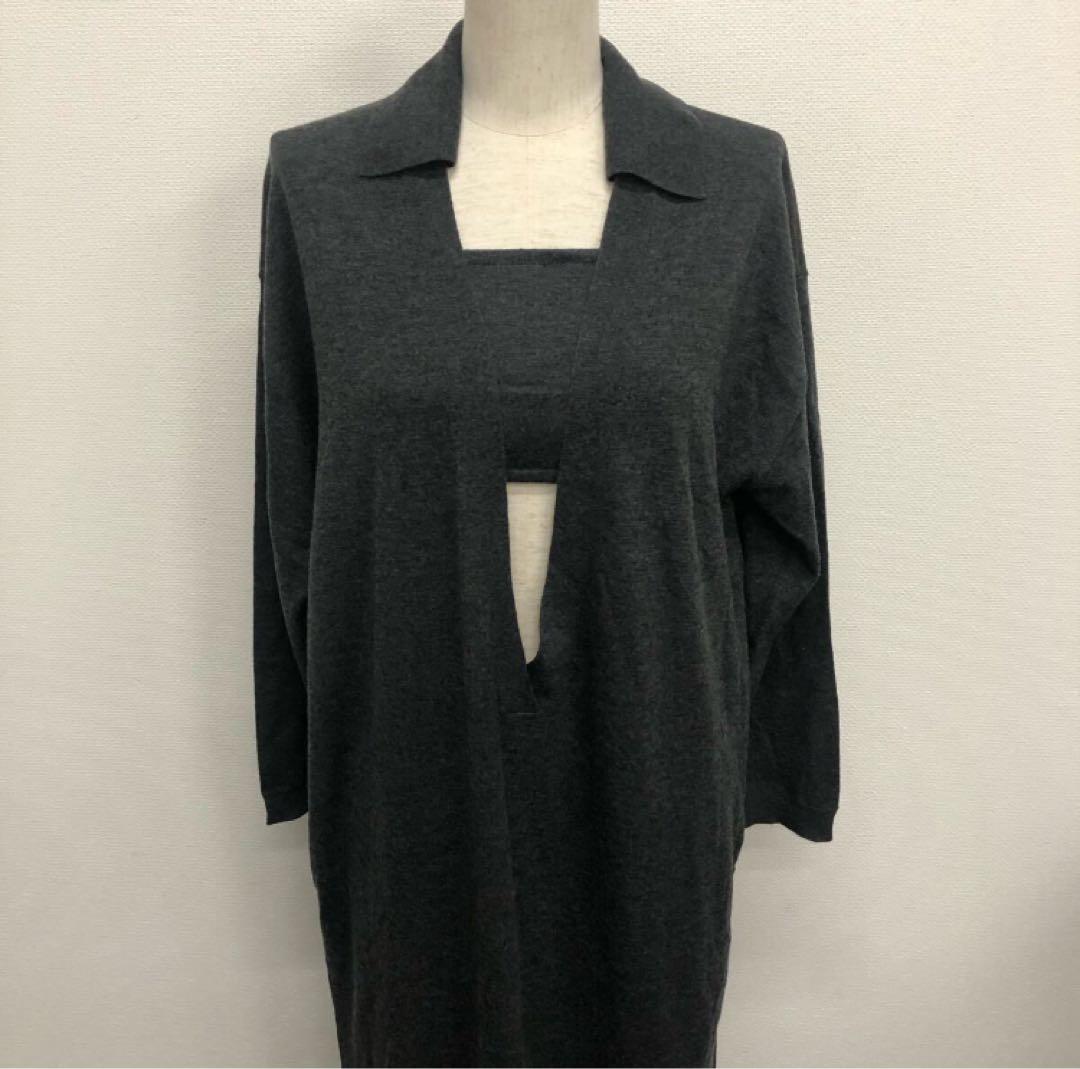 ワンピース Rosary moon Layered V-neck Dress