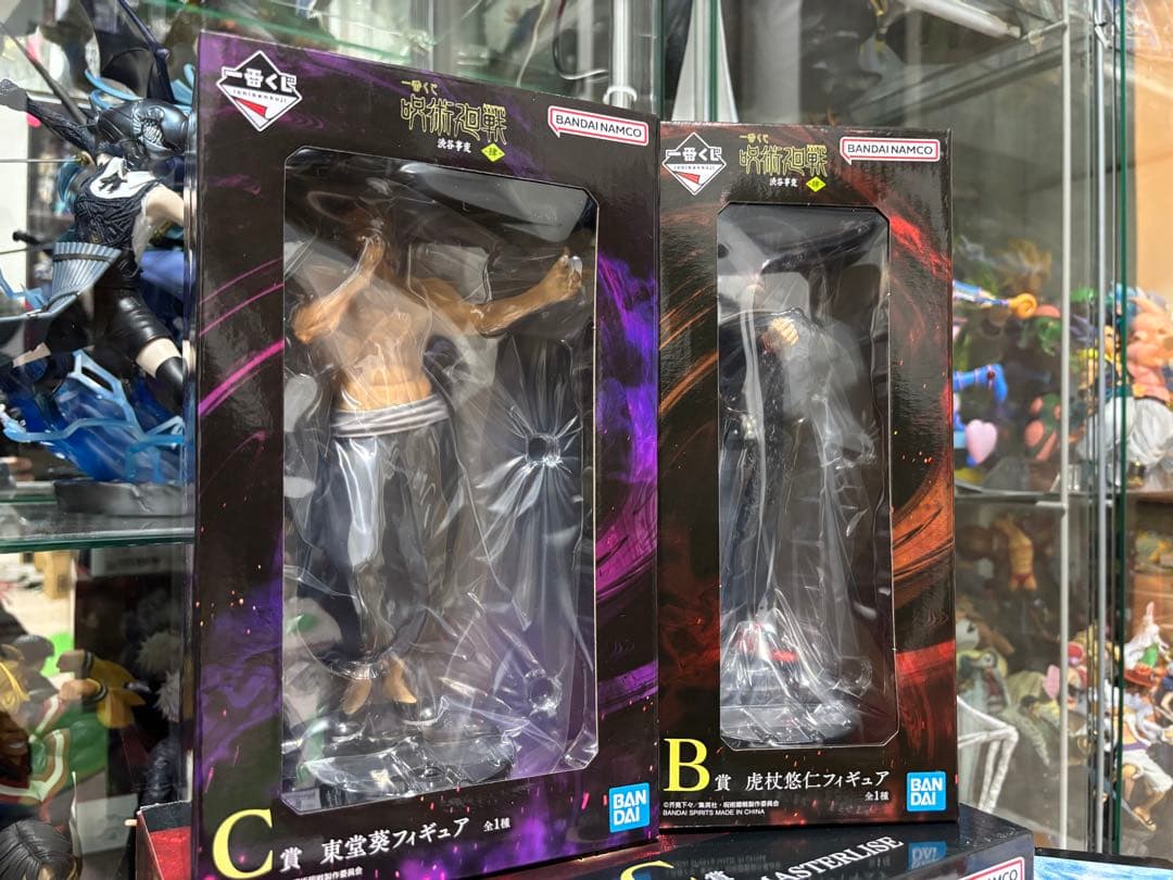 一番くじ 呪術廻戦 渋谷事変 肆 B賞 虎杖悠仁 C賞 東堂葵