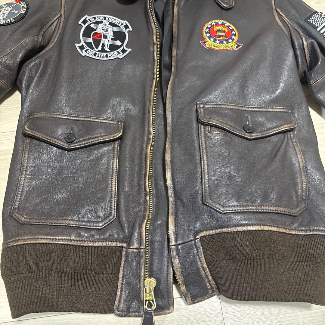 HOUSTON ヒューストン ビンテージ G-1レザージャケット