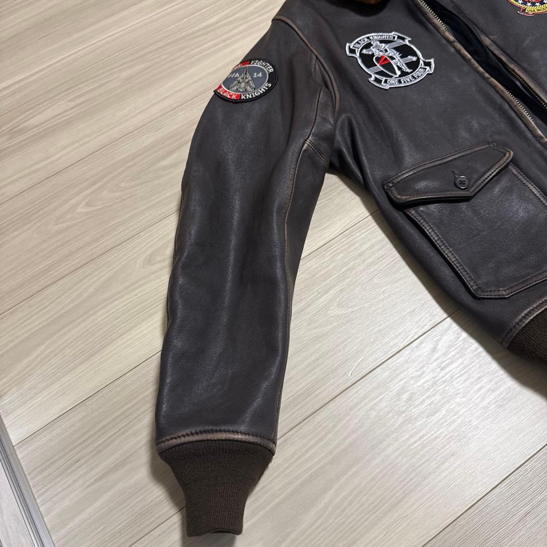 HOUSTON ヒューストン ビンテージ G-1レザージャケット