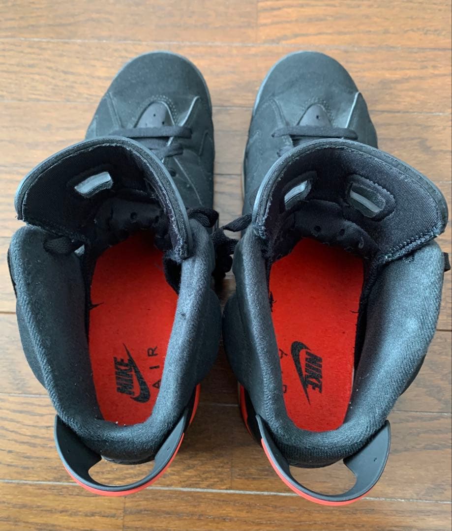 NIKE ナイキ エアジョーダン6 インフラレッド ブラック 28.5cm