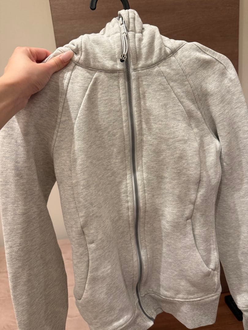 Scuba フルジップフーディ ヘザーグレー