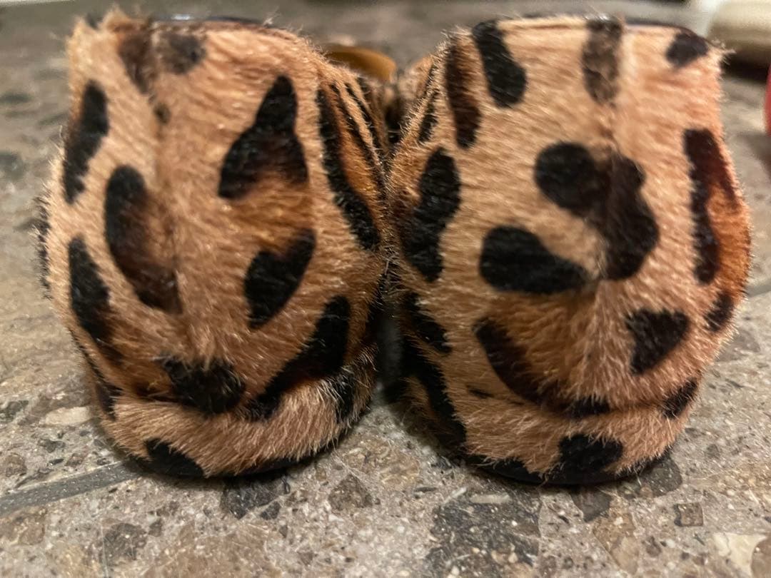 FRANCESCO RUSSO フランチェスコルッソ レオパードフラット