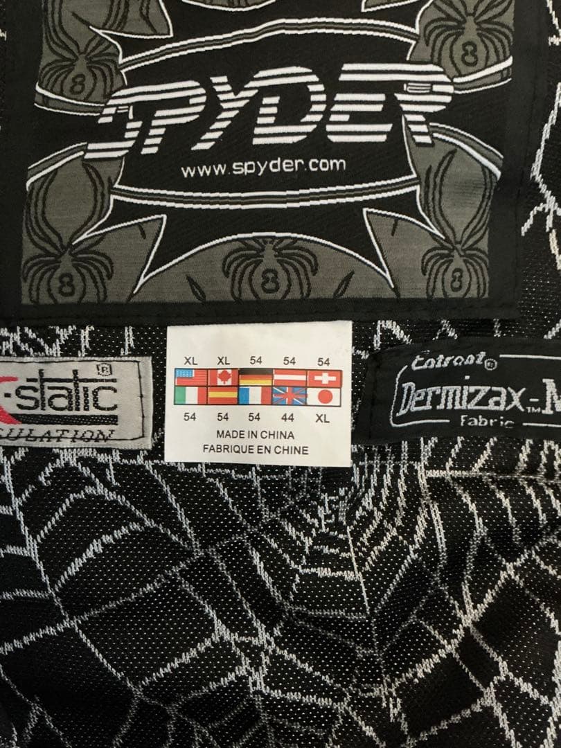 funao 　SPYDER スキーウェア上下セット新品未使用LL