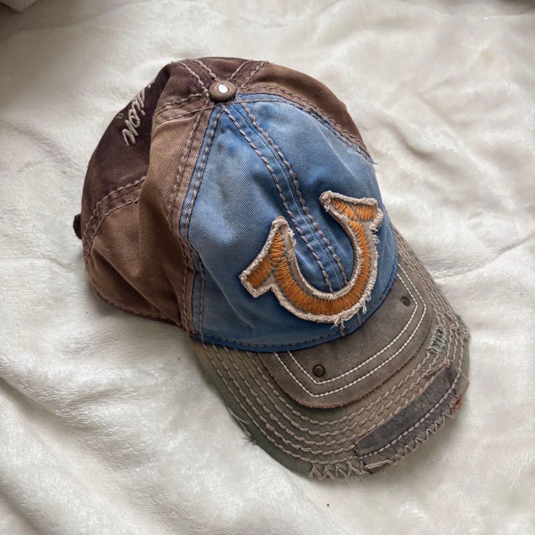 True Religion トゥルーレリジョン キャップ Y2K 平成
