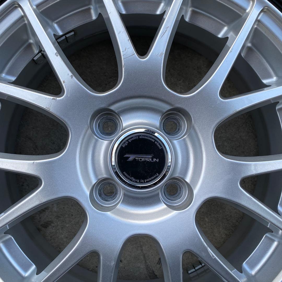 中古バリ溝ブリヂストンスタッドレスセット175/65R15 アクア、ヴィッツ