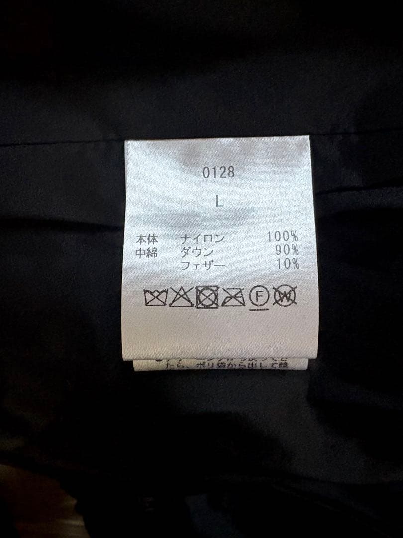 【新品】OVY ／Collarless  Down 【Ｌサイズ】