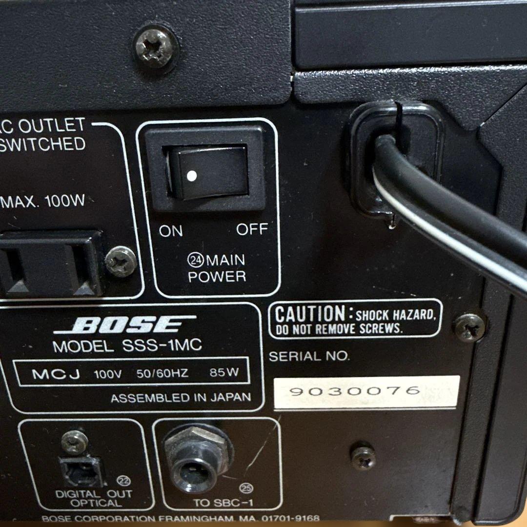 BOSE SSS-1MC 101MM サブウーファー ベビーキャノン