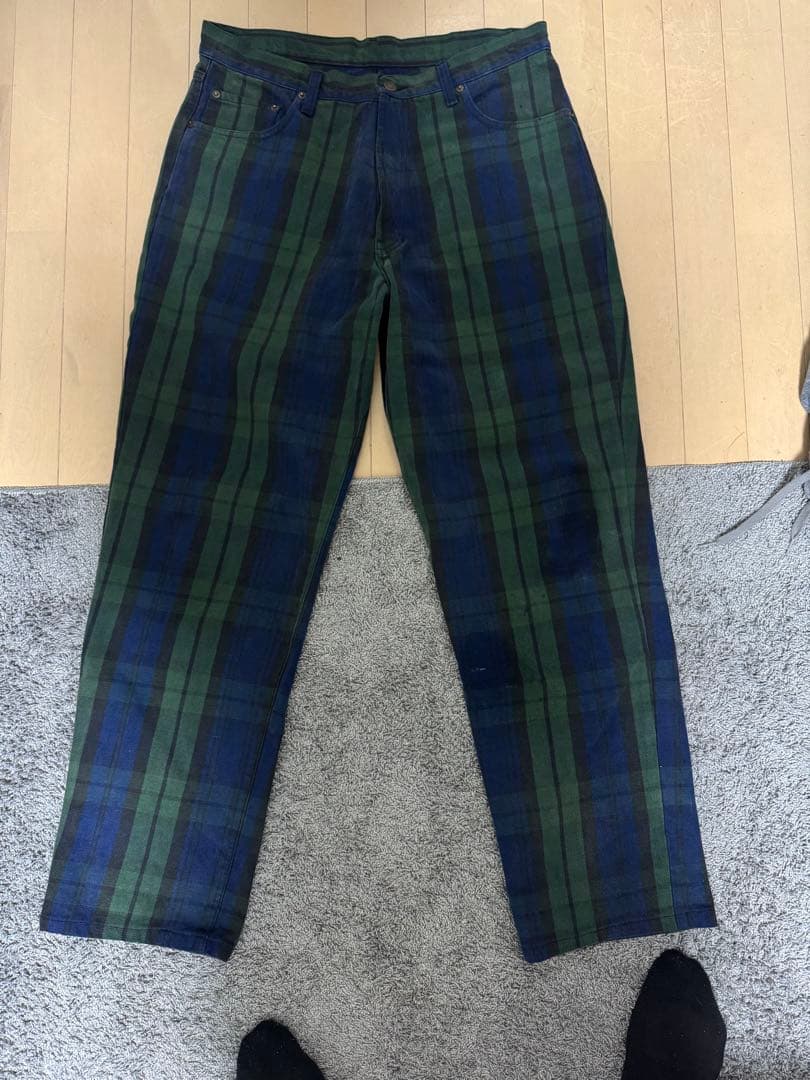 ポロラルフローレン　RALPH LAUREN 60s US製　チェックパンツ