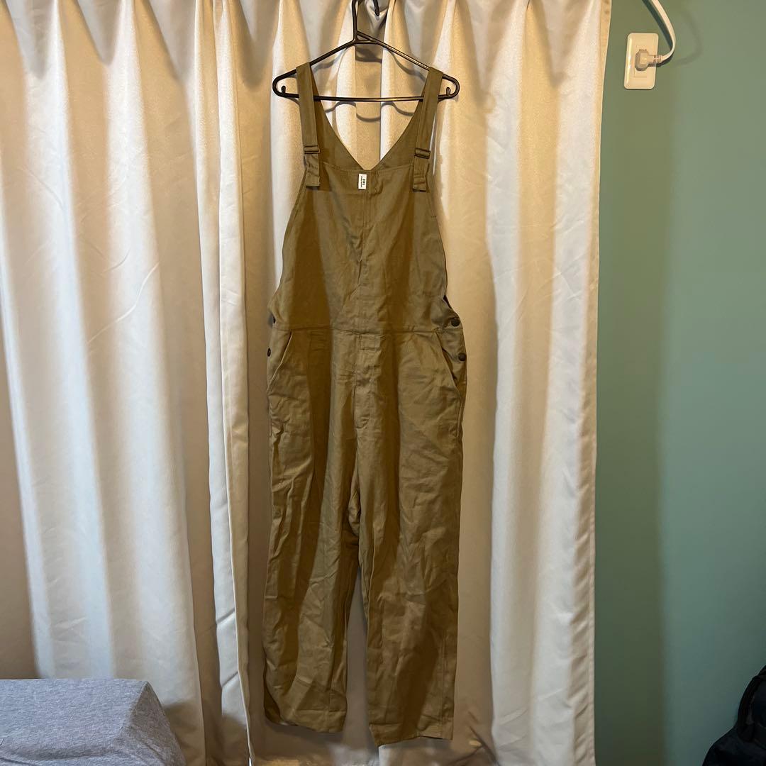 DESCENDANT ベージュ オーバーオール サイズ3