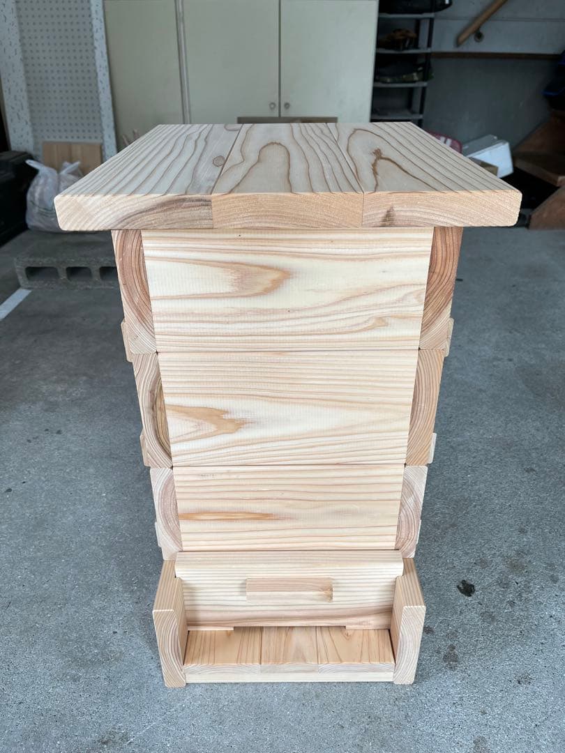 日本蜜蜂重箱式巣箱