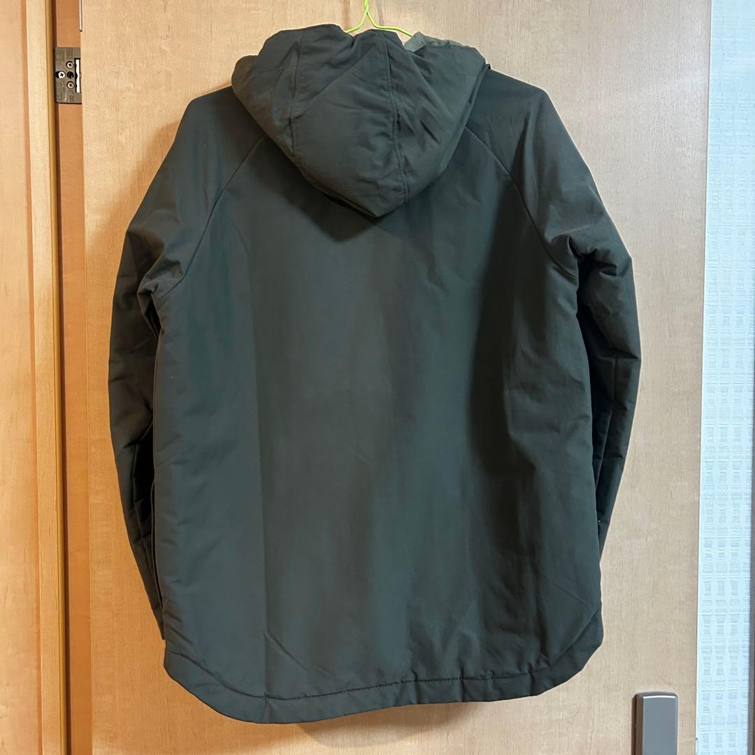 patagonia フード付きジャケット キッズXL オリーブグリーン