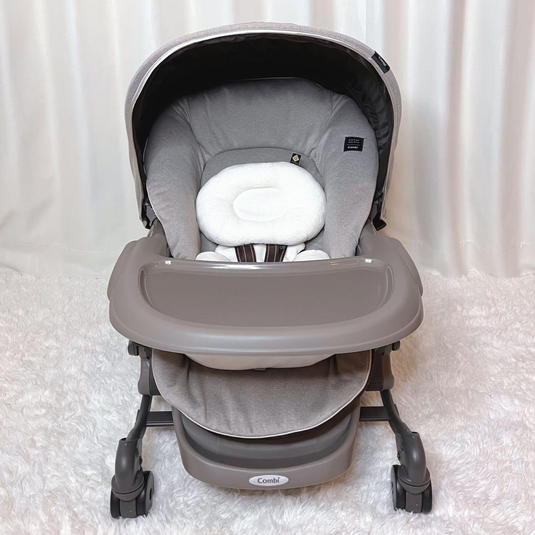 極美品✨コンビ　ネムリラ　オートスウィング　BEDi EG 電動ハイローチェア