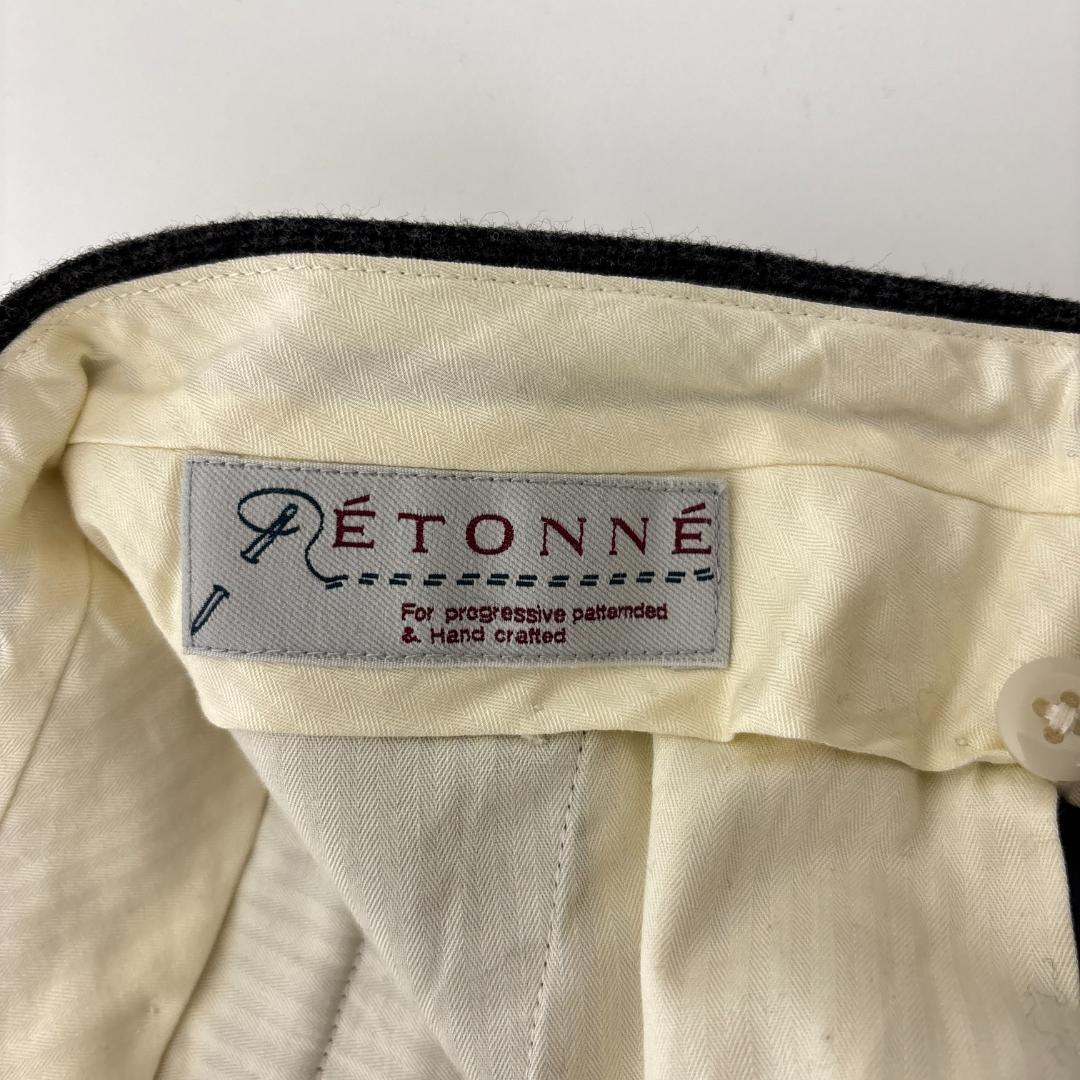 シュバッツETONNE FOX BROTHERS タックテーパードパンツ