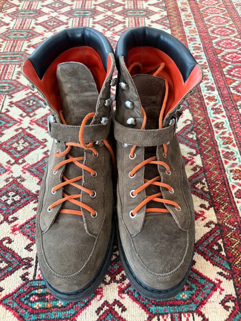 エルメス ハイキング マウンテンブーツ スエード