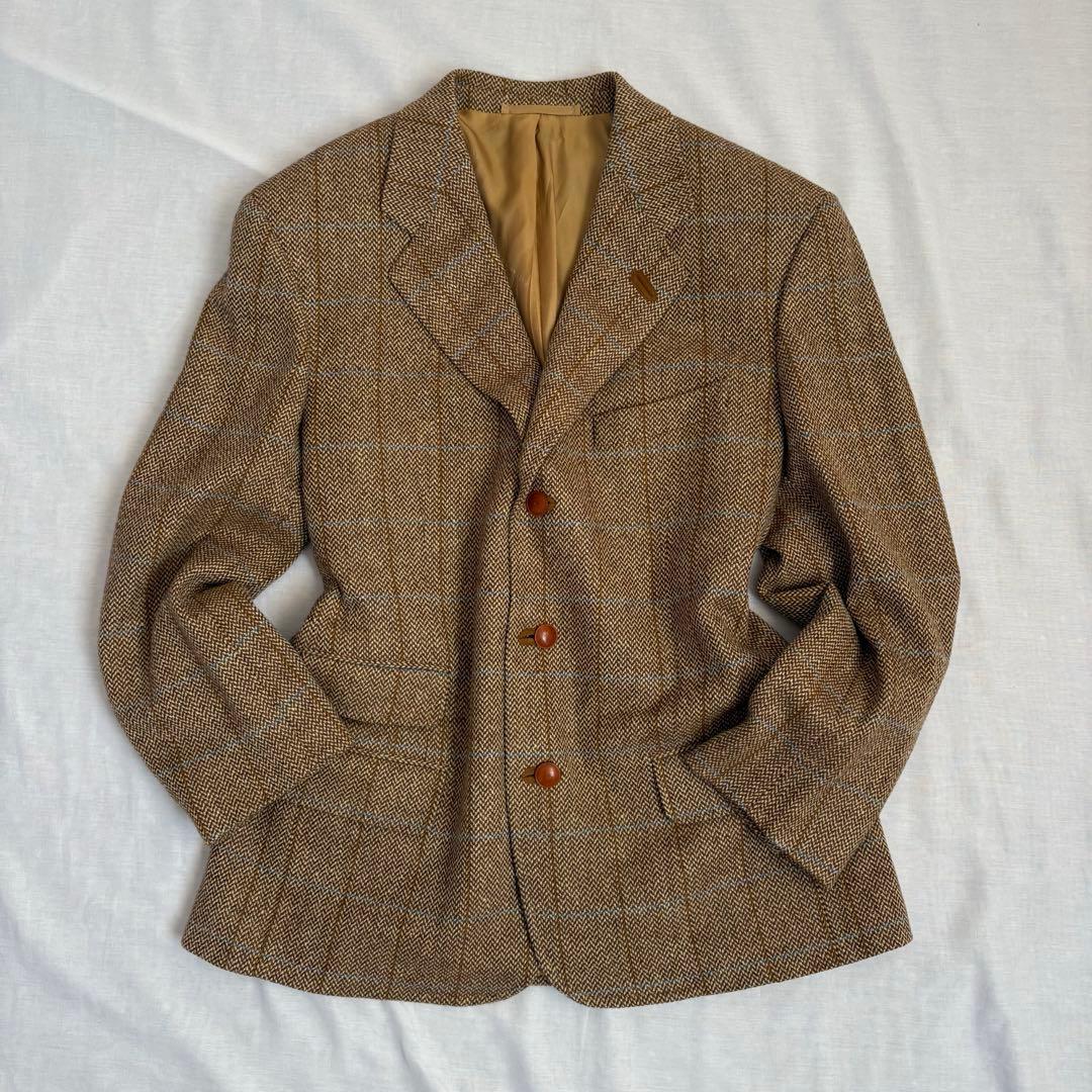 BALLANTYNE イタリア製 テーラードジャケット ウール エルボーパッチ