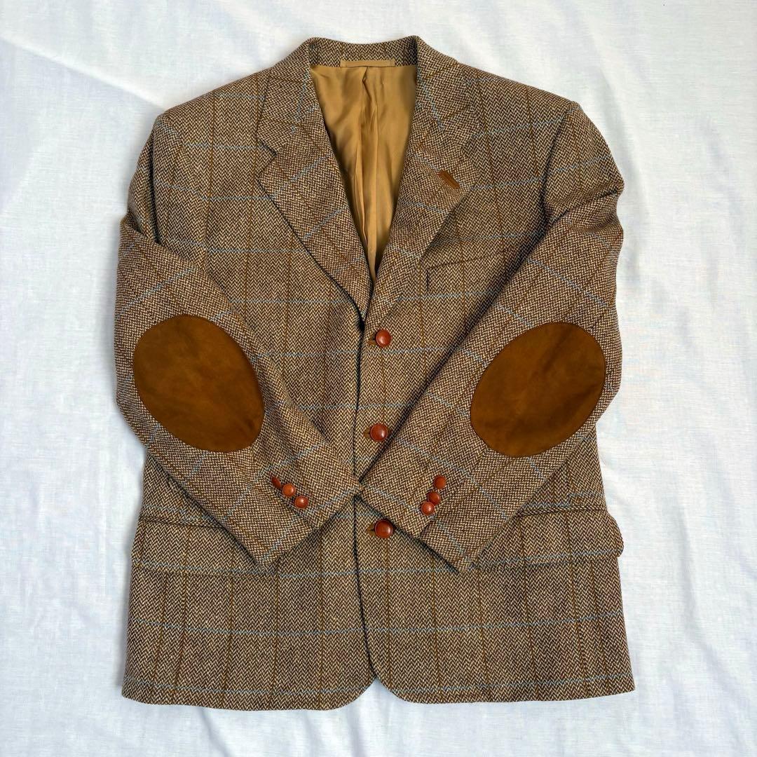 BALLANTYNE イタリア製 テーラードジャケット ウール エルボーパッチ