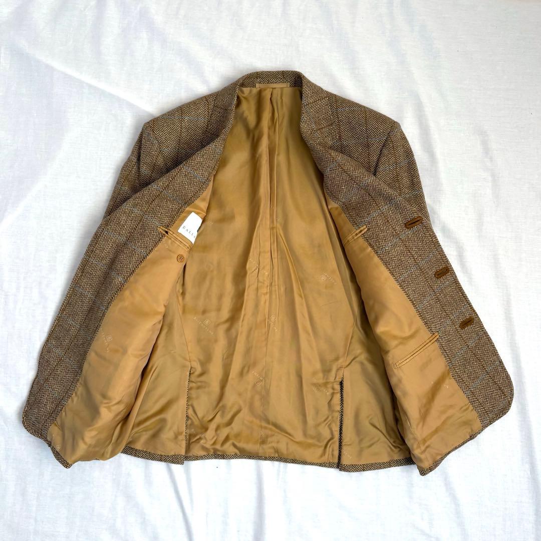 BALLANTYNE イタリア製 テーラードジャケット ウール エルボーパッチ