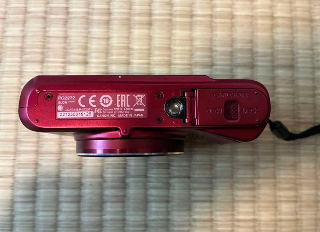 Canon PowerShot SX720 HS（レッド）