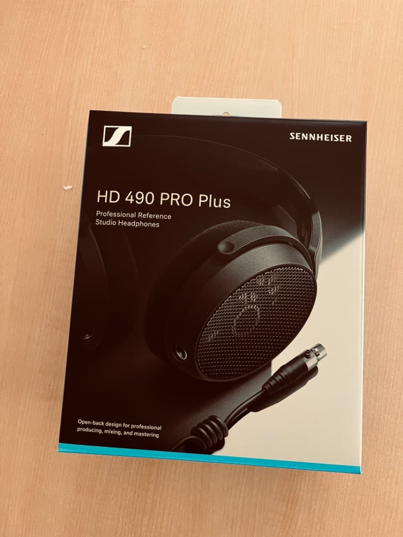 （未使用）SENNHEISER HD 490 PRO PLUS 開放型ヘッドホン