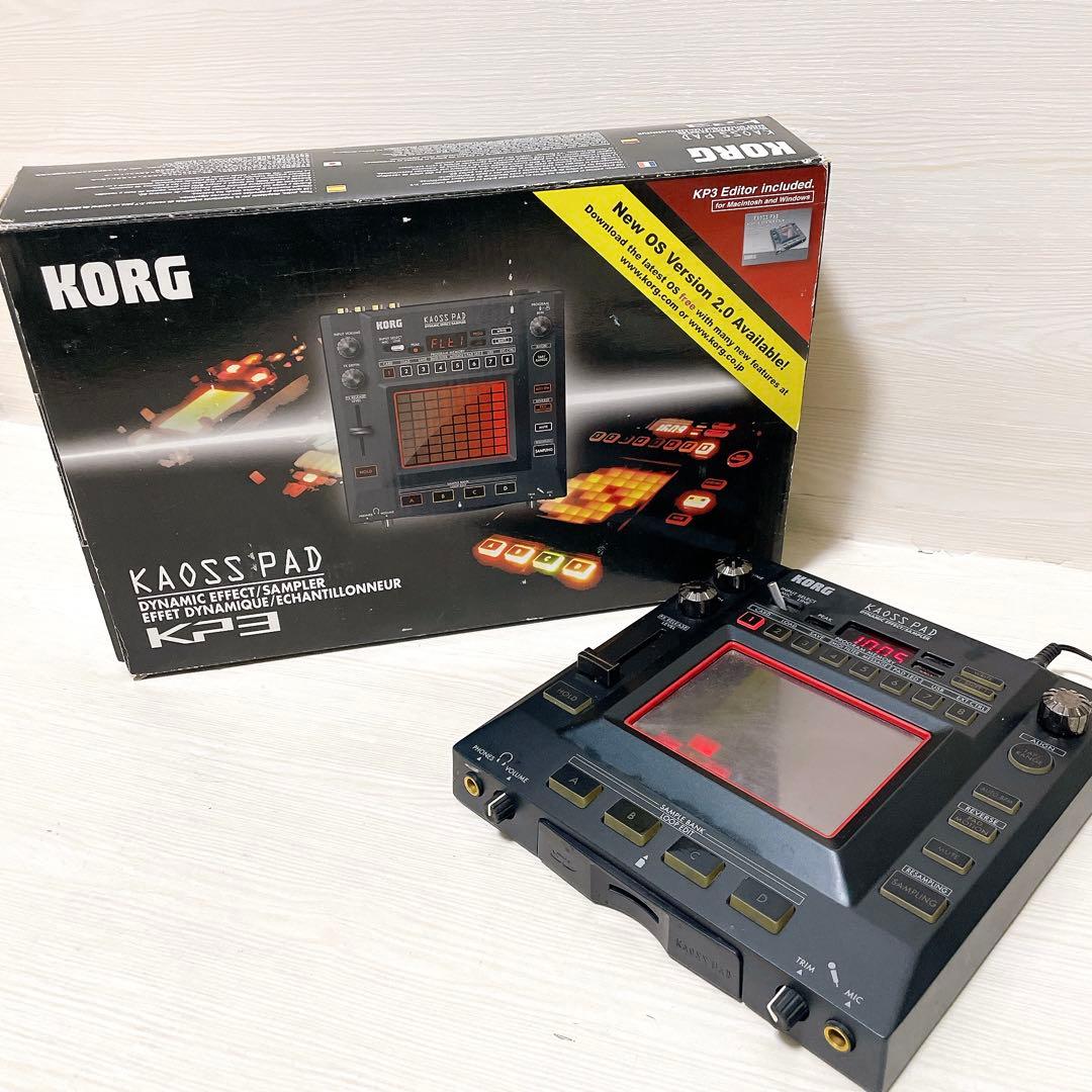 KORG KP-3 コルグ カオスパッド エフェクト サンプラー ブラック